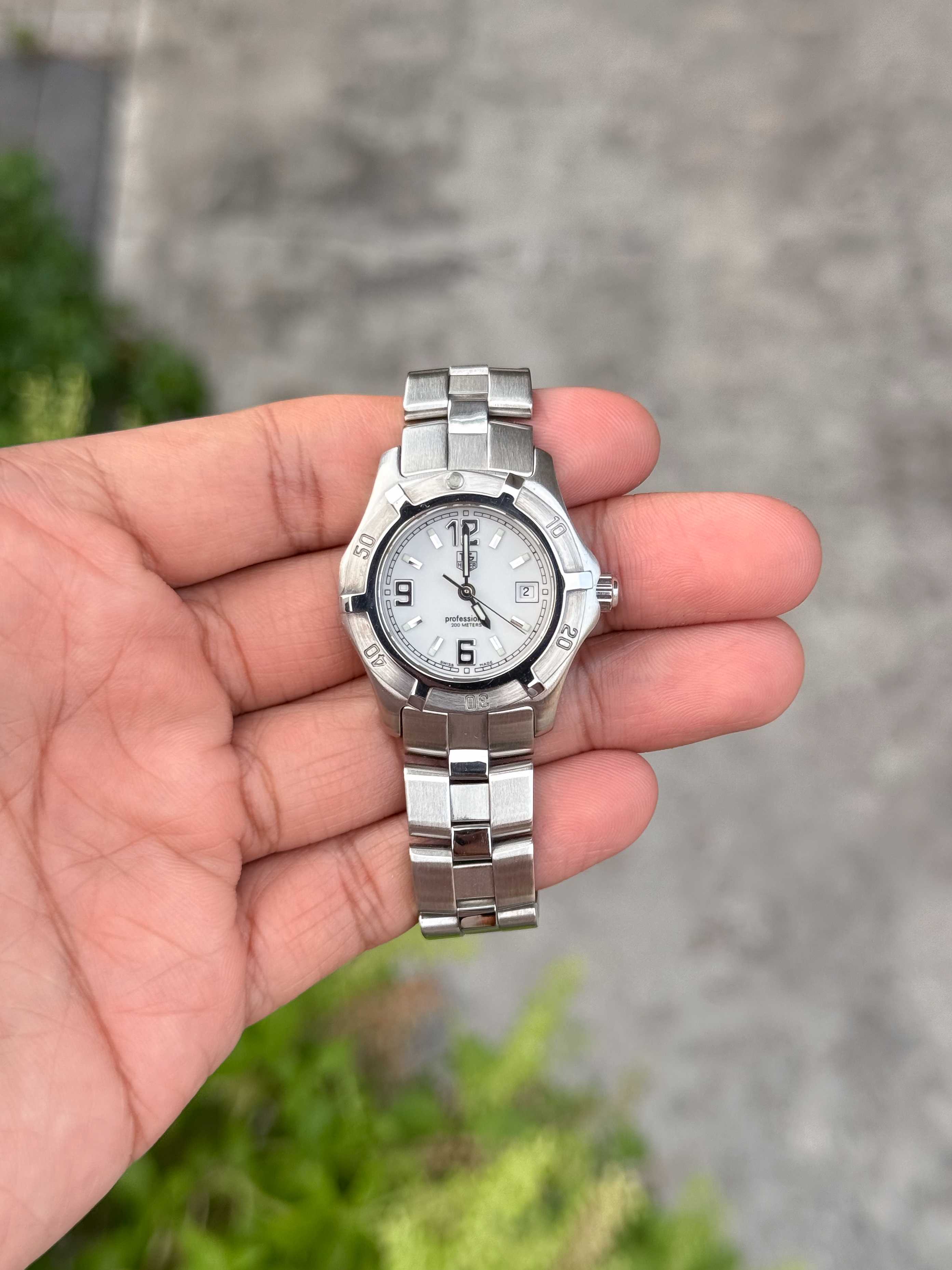 Tag Heuer S2000 Exclusive Lady Size Quartz หน้าขาว
