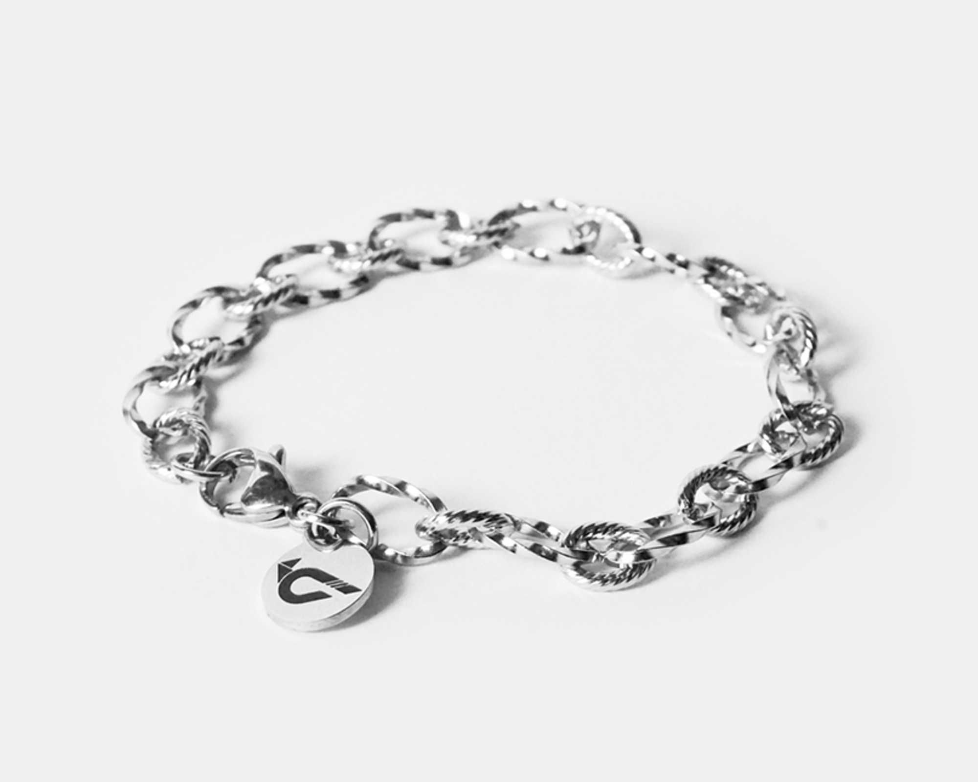 Crowcinz​ Vintage​ Style Bracelet​ Signature​ logo