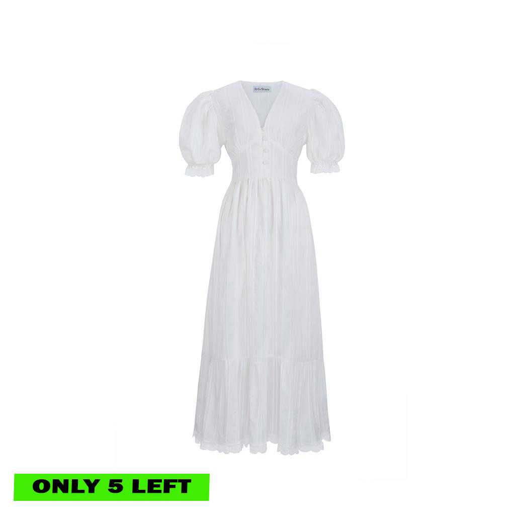 LILIANA DRESS - WHITE