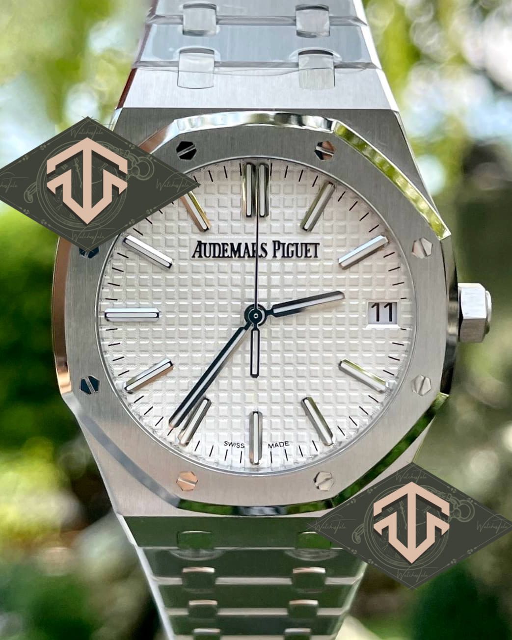 Audemars Piguet AP 50th Anniversary 2022 Ref.15510ST.03 Royal Oak White Dial ZF 
