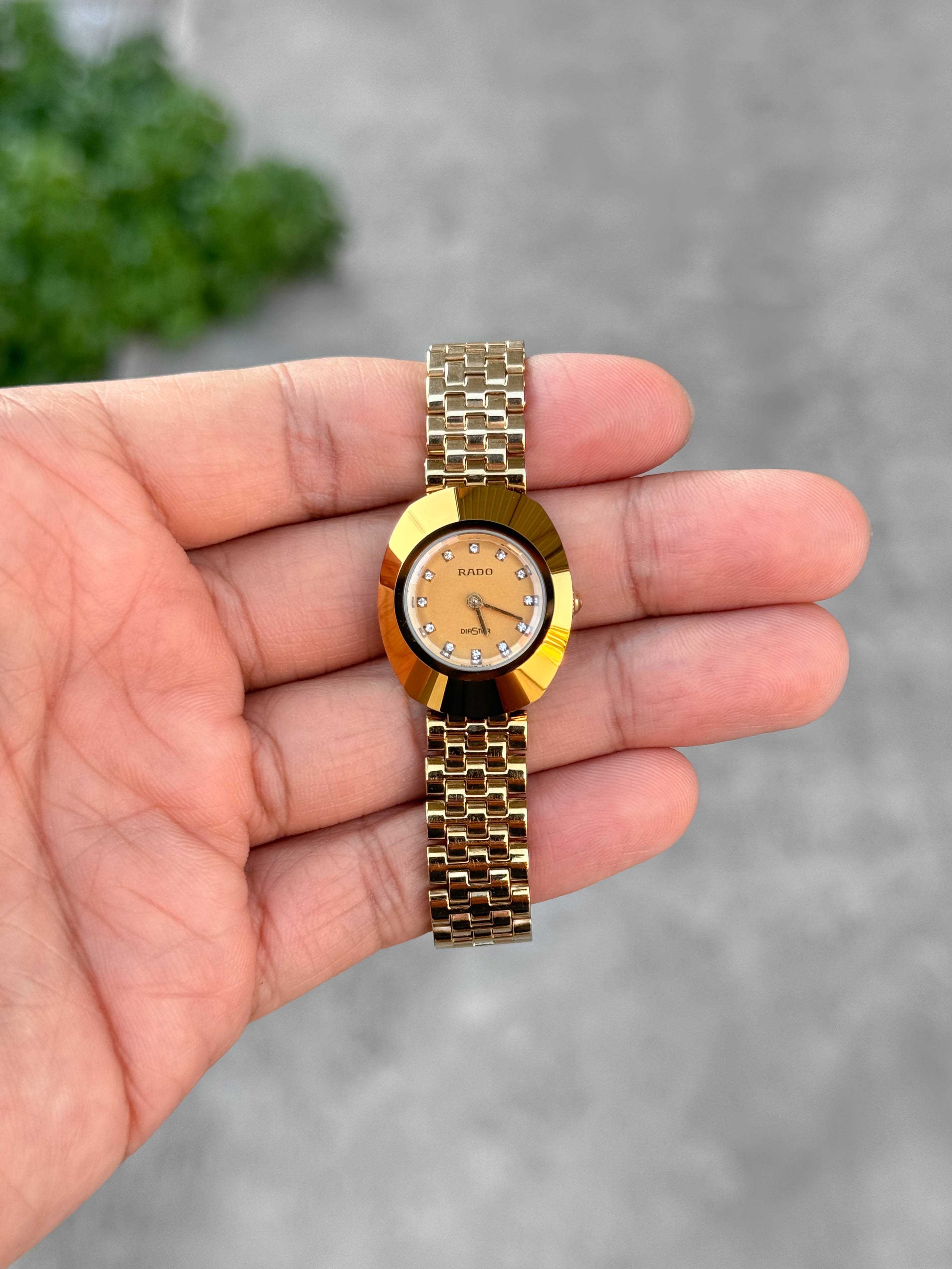 Rado Diastar Mini Lady Quartz เรือนทอง