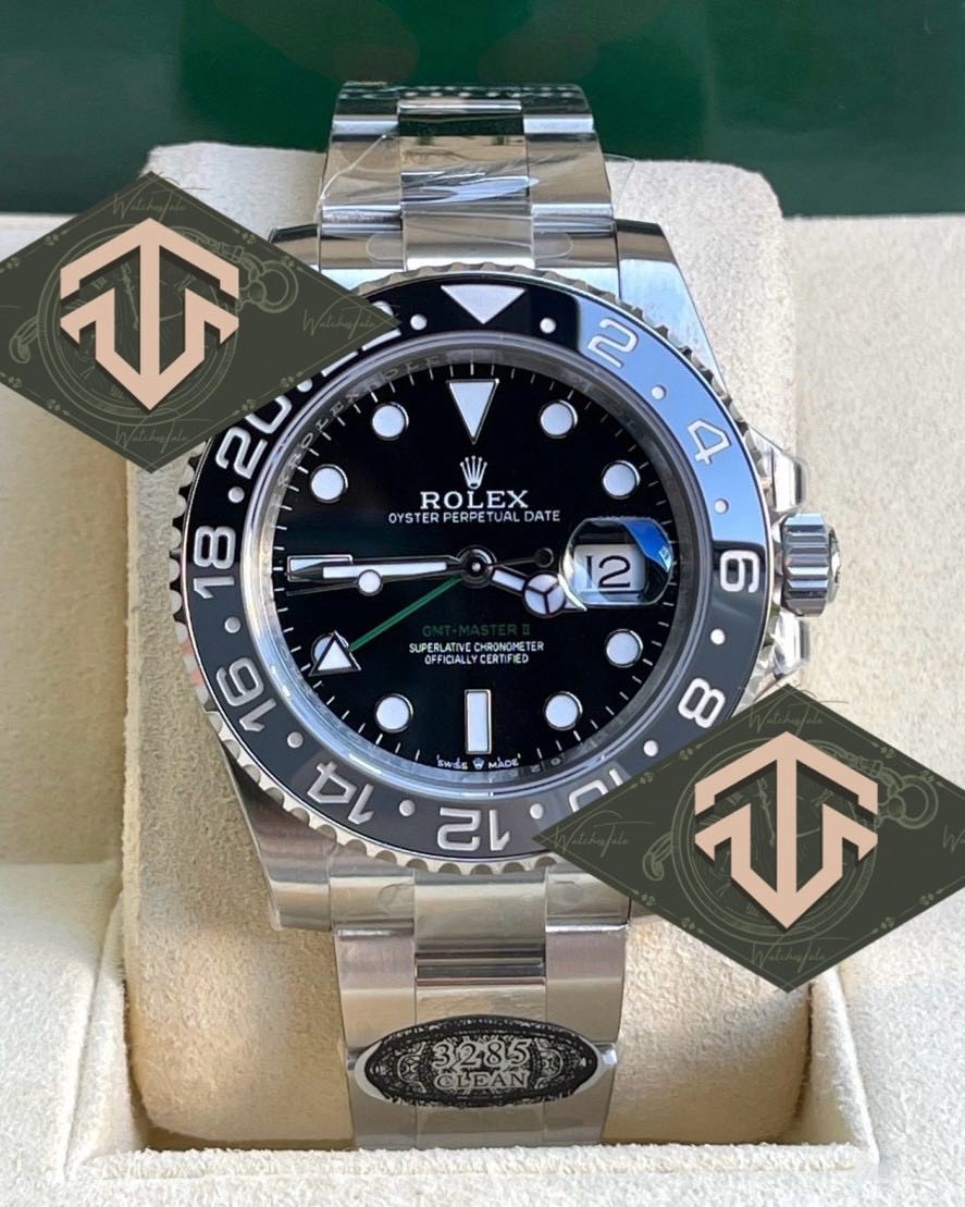 Rolex GMT Master II Black/Grey ‘Bruce Wayne’ Clean v.3  Ref.126710GRNR