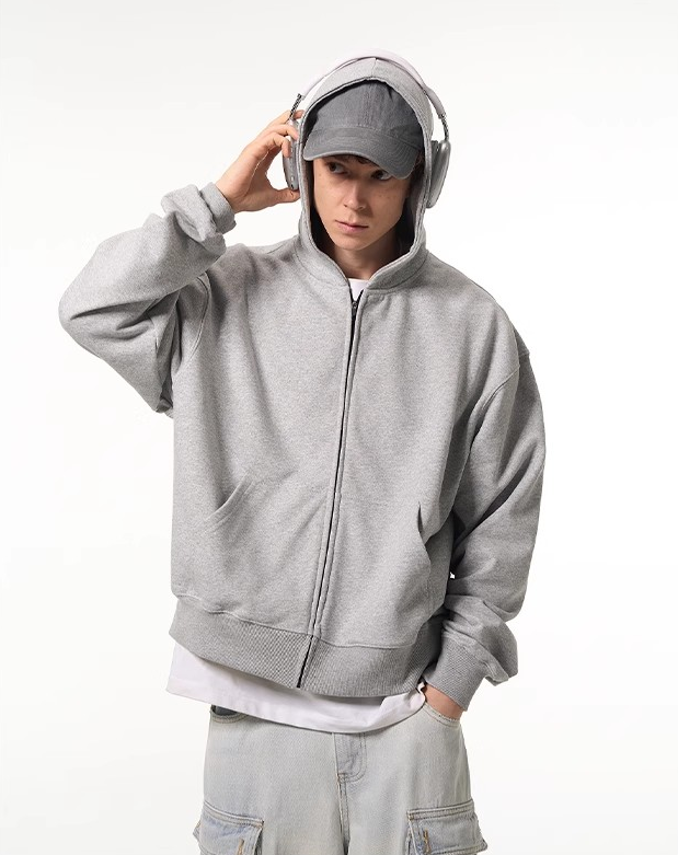 MADWITCH Cropped Hooded Sweatshirt