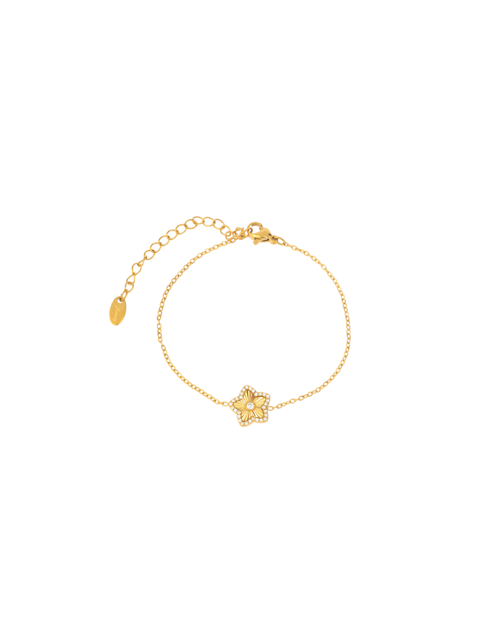 Fonney สร้อยข้อมือ สแตนเลสแท้ไม่ลอกไม่ดำ