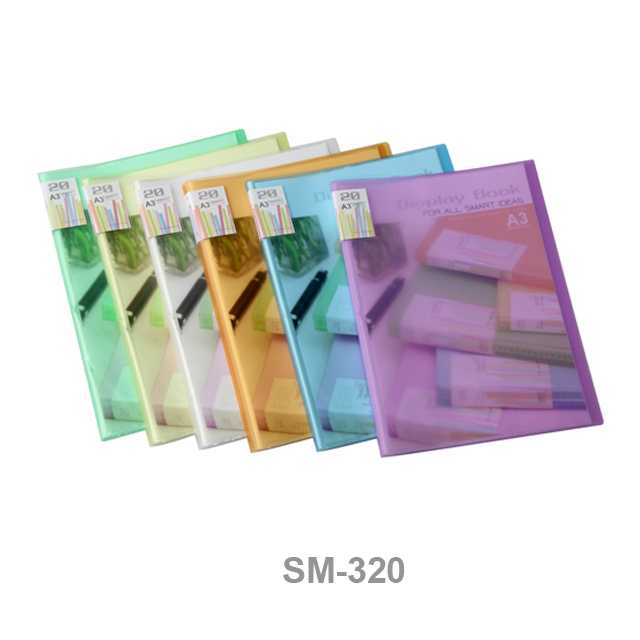 แฟ้มโชว์ A3/20 ช่อง #SM-320 Smart Display (D50)