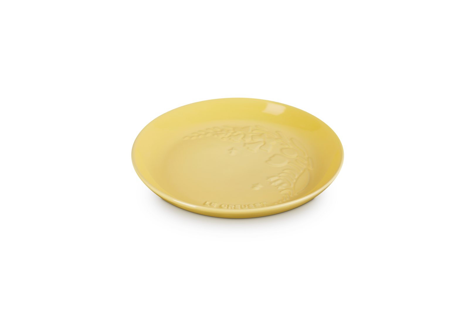 Sphere 22cm Plate Jardin Relief Camomille