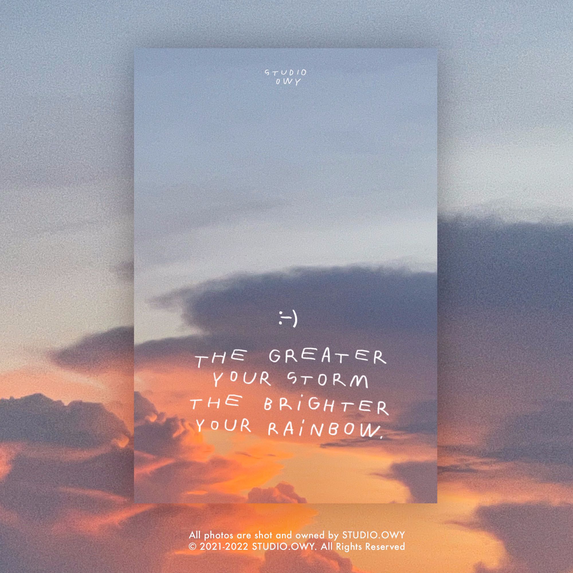 Quote Postcard - Vanilla Sky