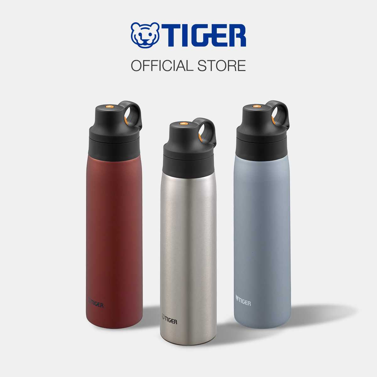 TIGER กระบอกน้ำสูญญากาศสเตนเลสพร้อมหลอด MCS-A050