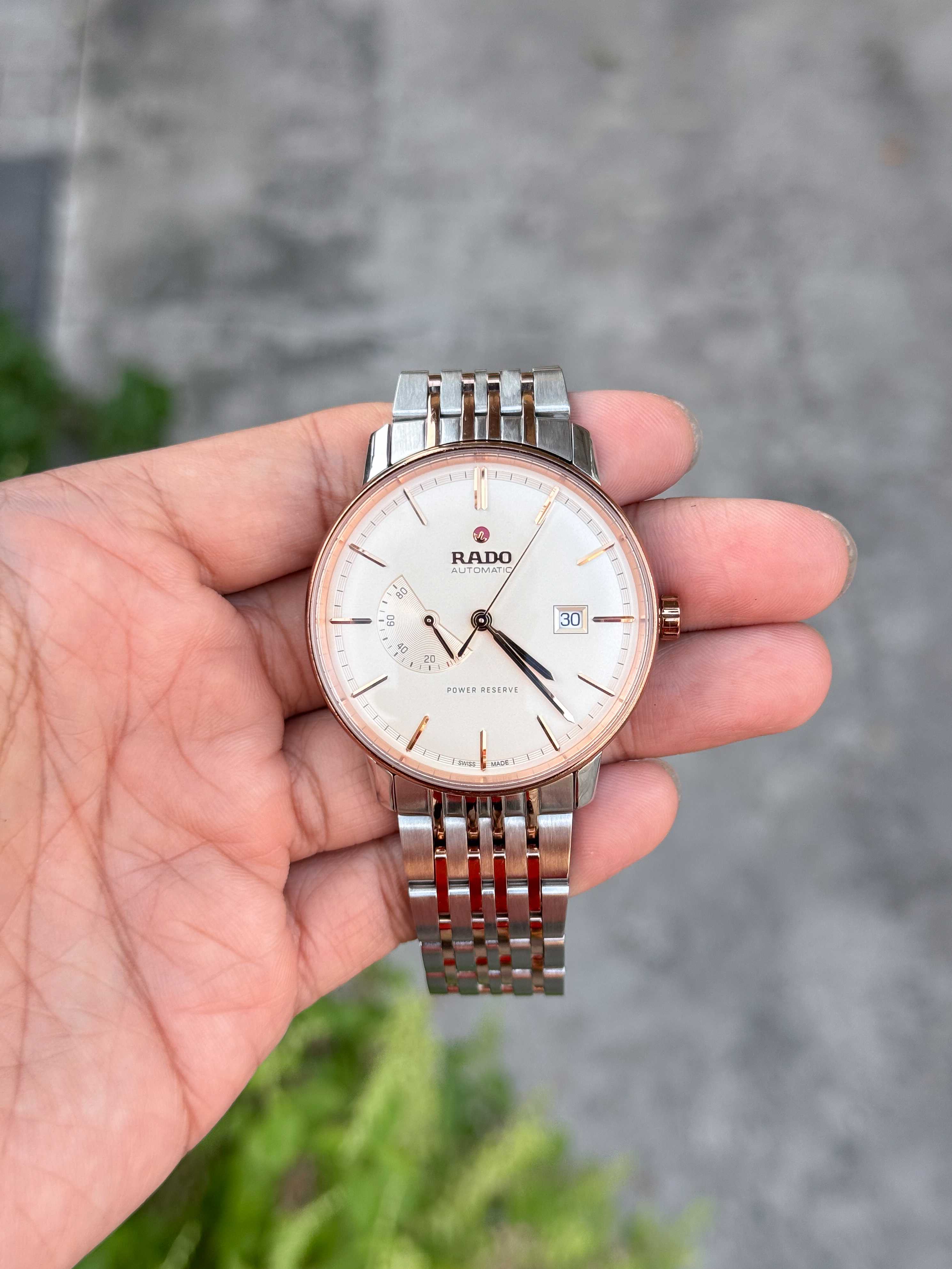 Rado Coupole Classic Automatic Power Reserve 2tone King Size