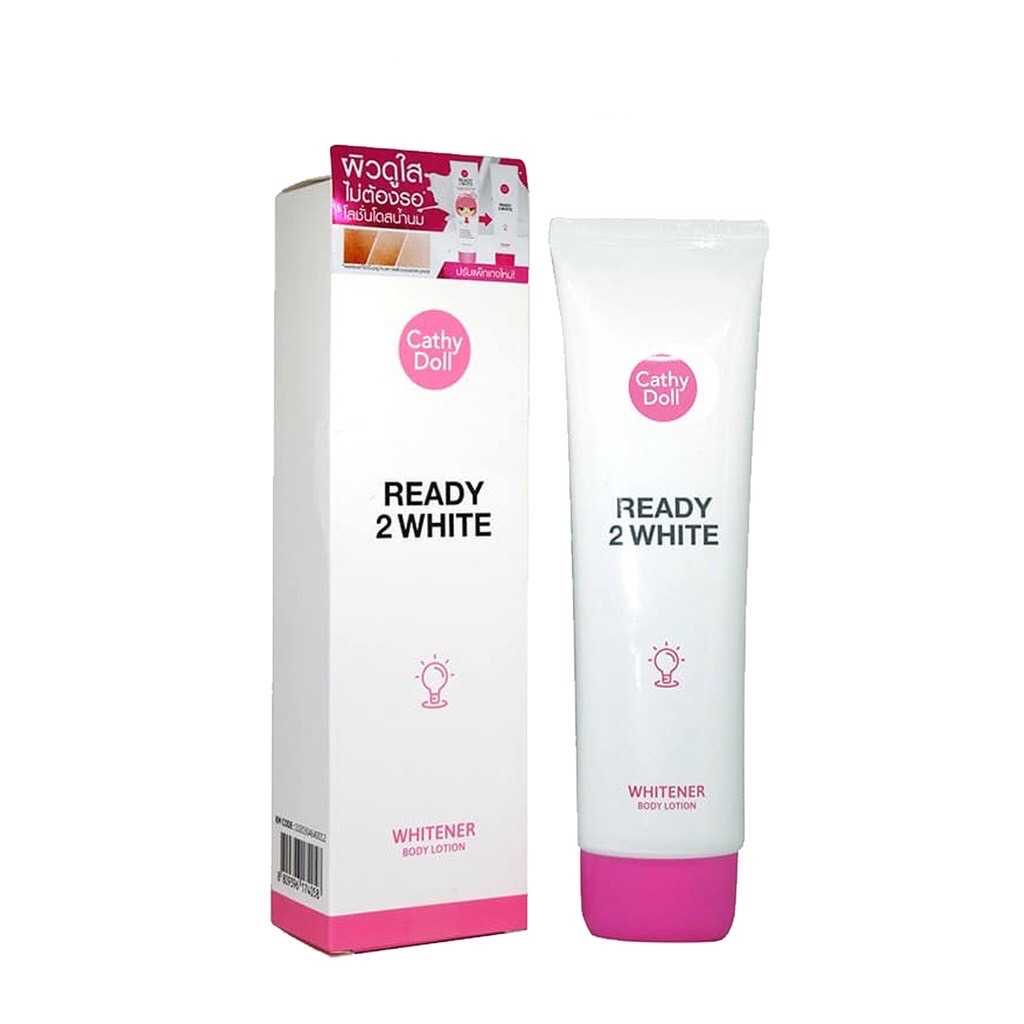 Cathy Doll Ready 2 White Whitener Body Lotion 150 ml. เคทีดอลล์ เรดี้ทูไวท์ ไวท์เทนเนอร์บอดี้โลชั่น