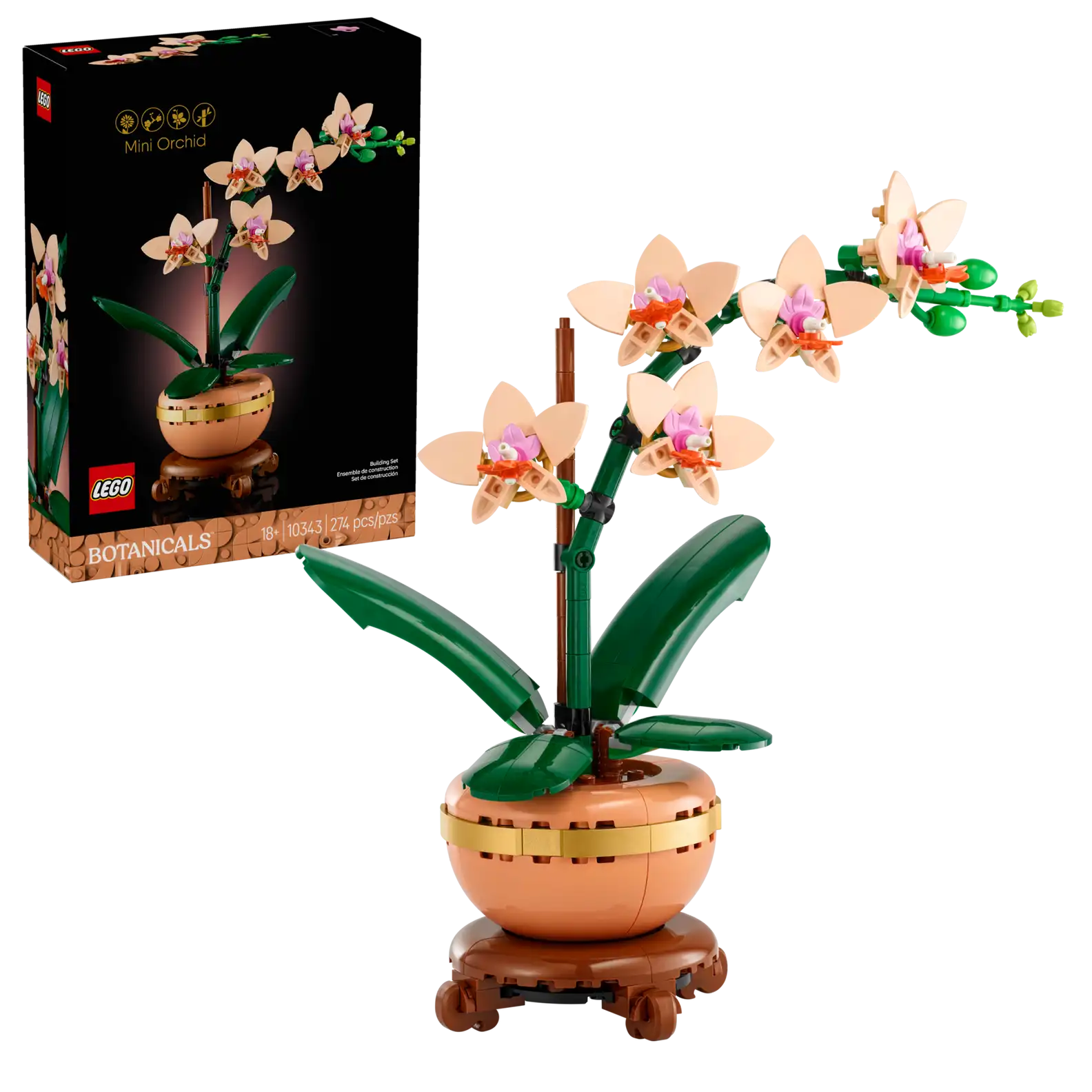 LEGO 10343 Mini Orchid(สินค้าซื้อแล้วไม่รับเปลี่ยนคืน)