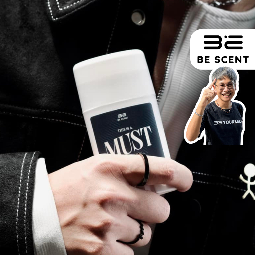 [พร้อมส่ง] BE SCENT ที่ทาเต่าบีเซนท์ กลิ่น This Is a Must - TIAM กลิ่นหอมดูเป็นผู้นำ สมาร์ท เท่