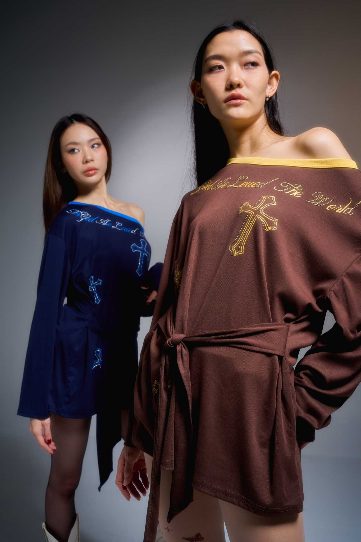 W.B-Project -Jessie Oversized Shirt เสื้อยืดแขนยาว oversize