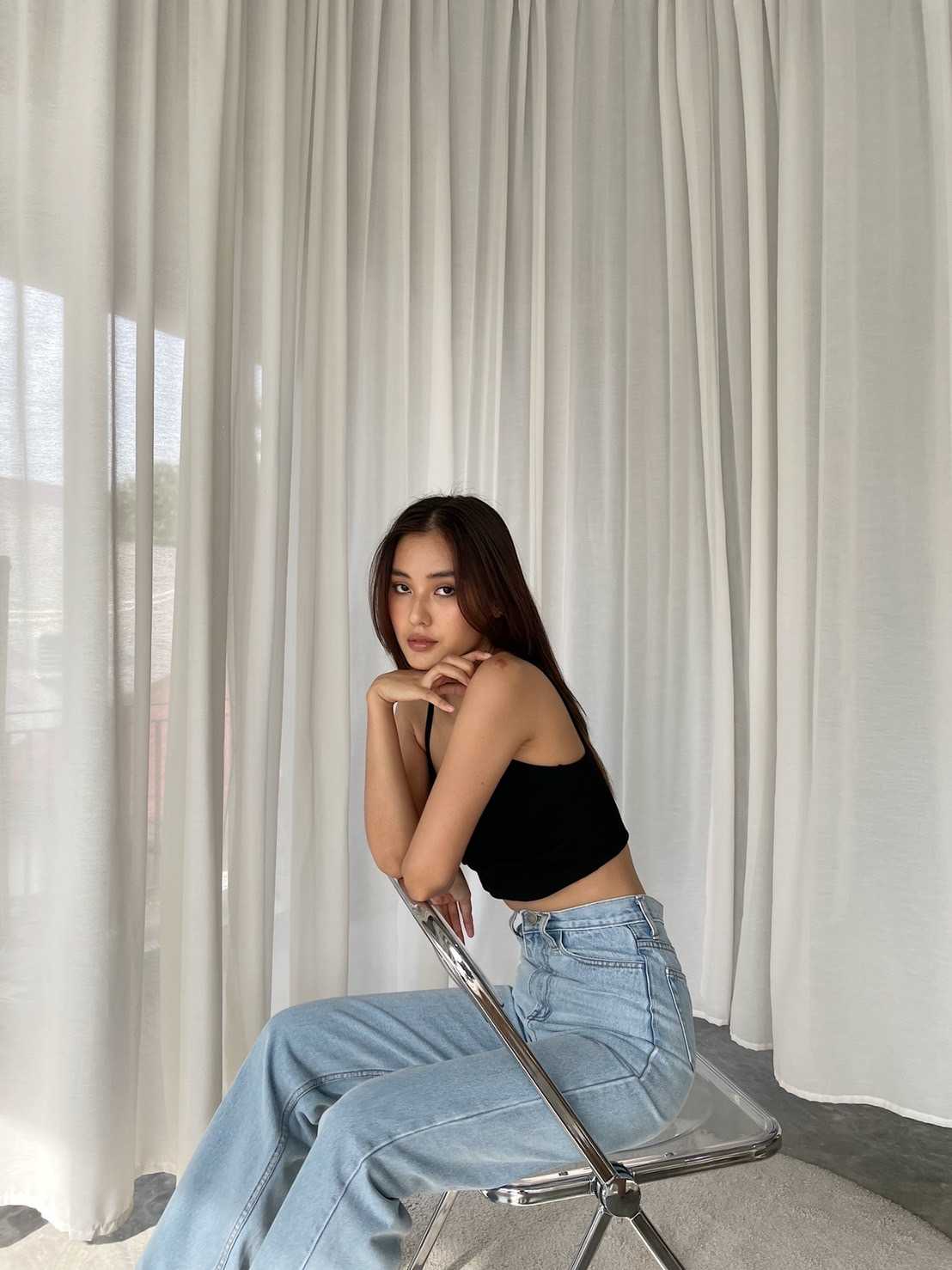 (HUSSA Styles) Adore Top -Black
