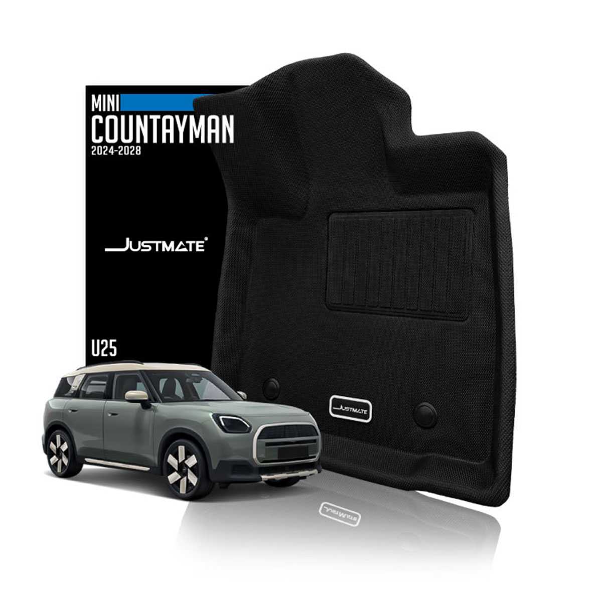 [JUSTMATE] MINI พรมปูพื้นรถยนต์ COUNTRYMAN U25 2024 - 2028
