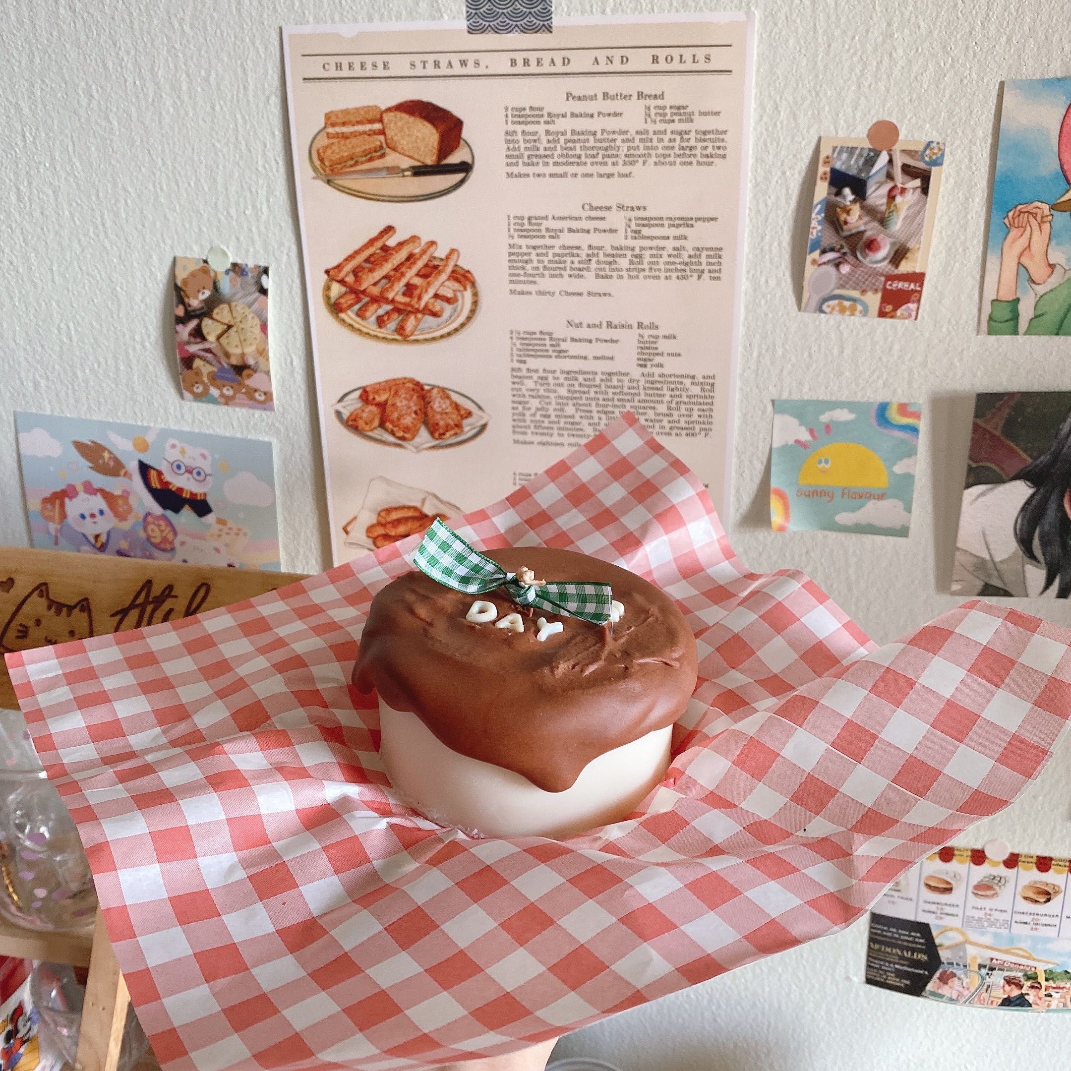 เค้กครึ่งปอนด์ เค้กเทียนหอม ของขวัญ cake candle