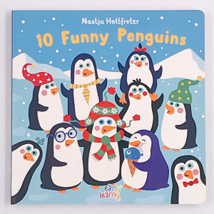 บอร์คบุ๊ค 10 Funny Penguins