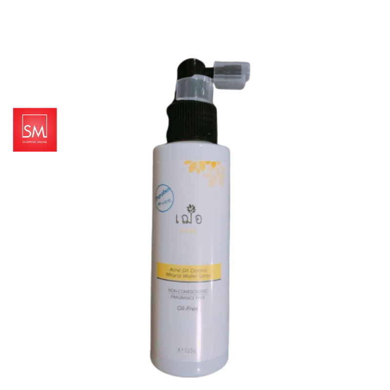 CHER เฌอ สเปร์ย ลดสิว ACNE OIL CONTROL MIRACLE WATER SPARY 125g