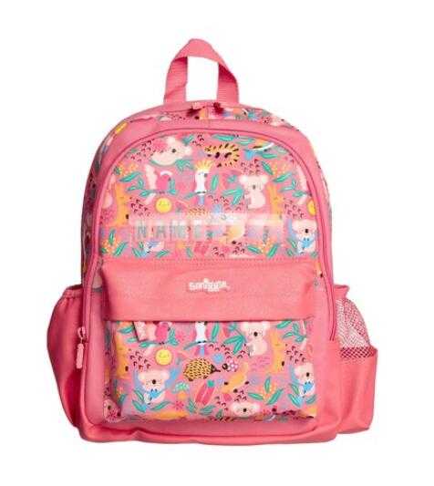 กระเป๋านักเรียนSmiggle กระเป๋า ลายโคล่าโอรสname  ขนาด 14 นิ้ว ของแท้ พร้อมส่งในไทย💕✔
