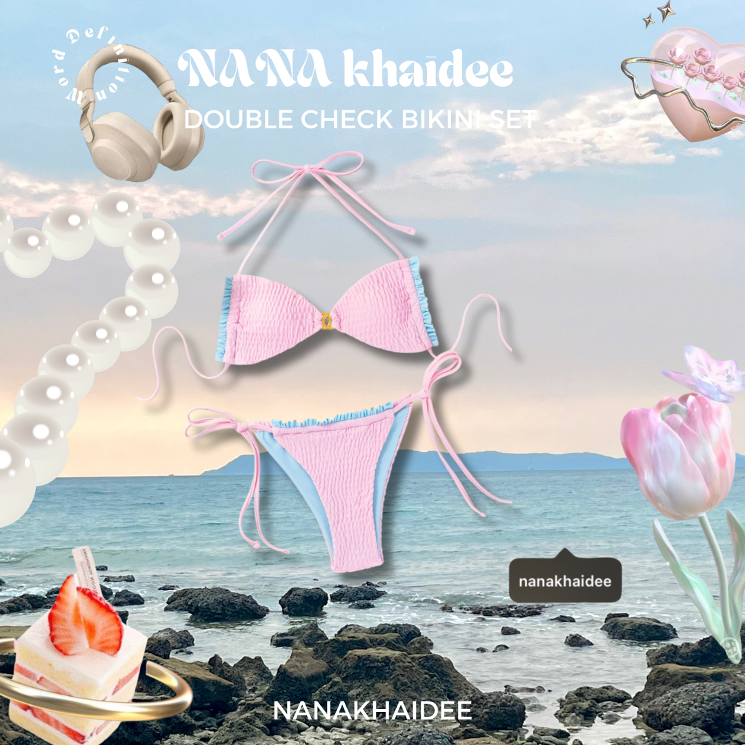 DOUBLE CHECK Bikini set “nanakhaidee
