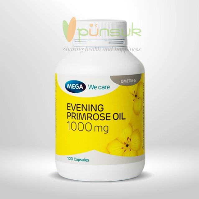 MEGA We care Evening Primrose Oil (100 Capsules)
