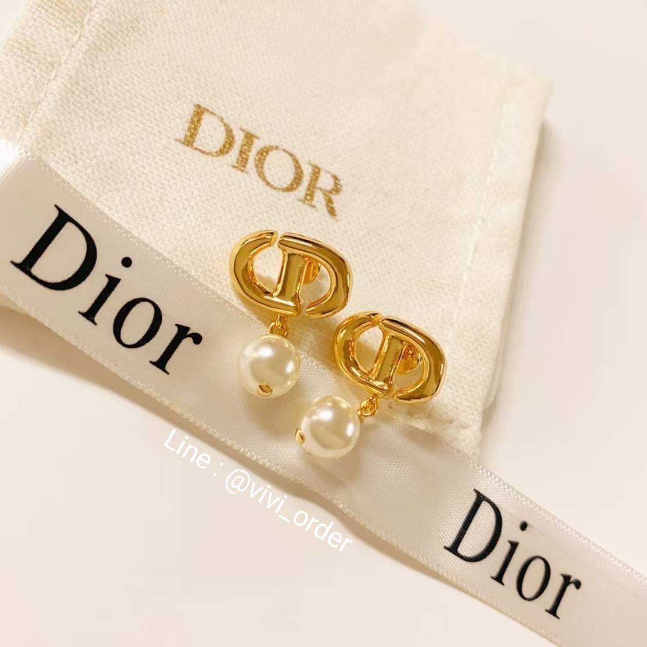 DIOR TRIBALES PEARL EARRING