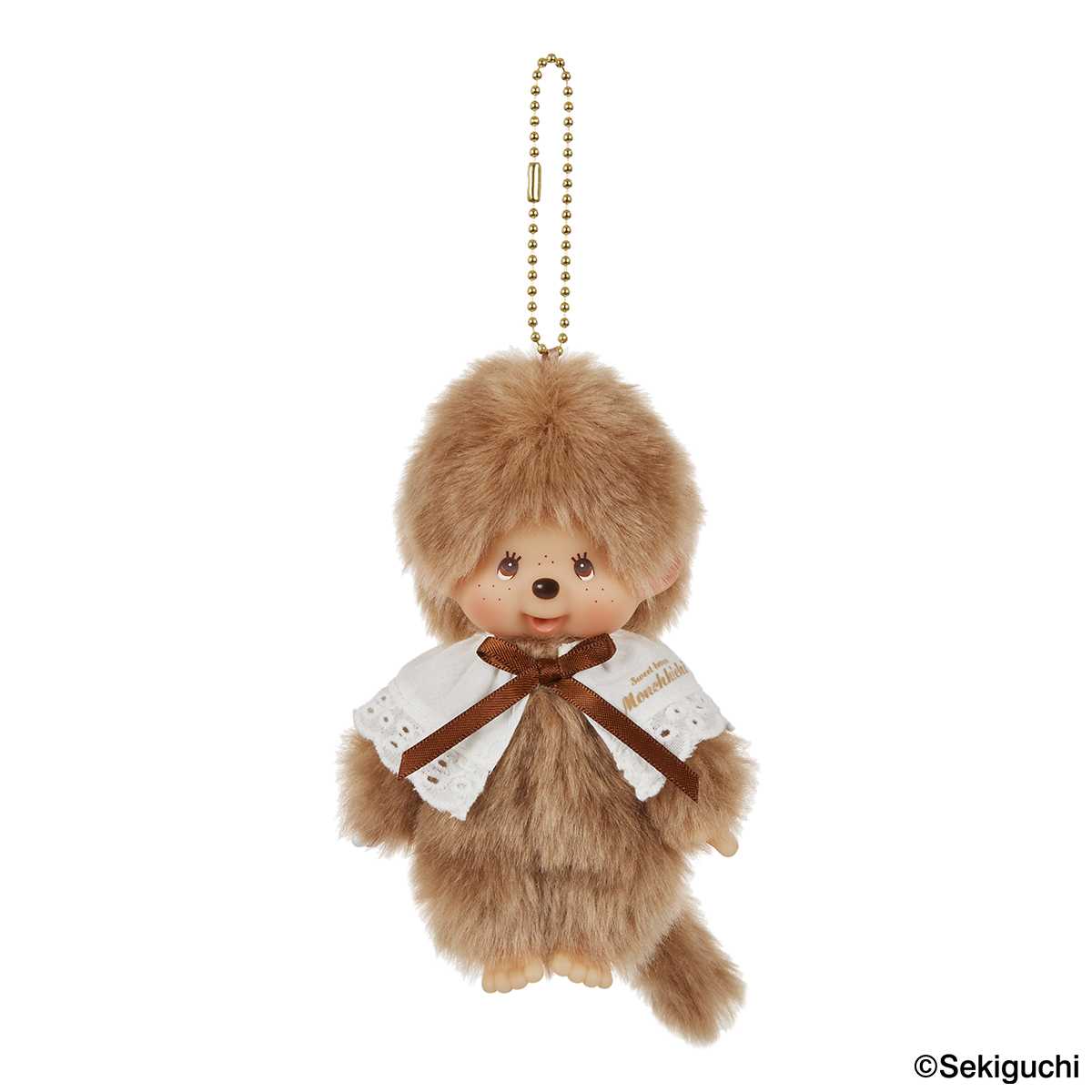 Monchichi weet Brown พวงกุญแจ ของแท้100% จากญี่ปุ่น