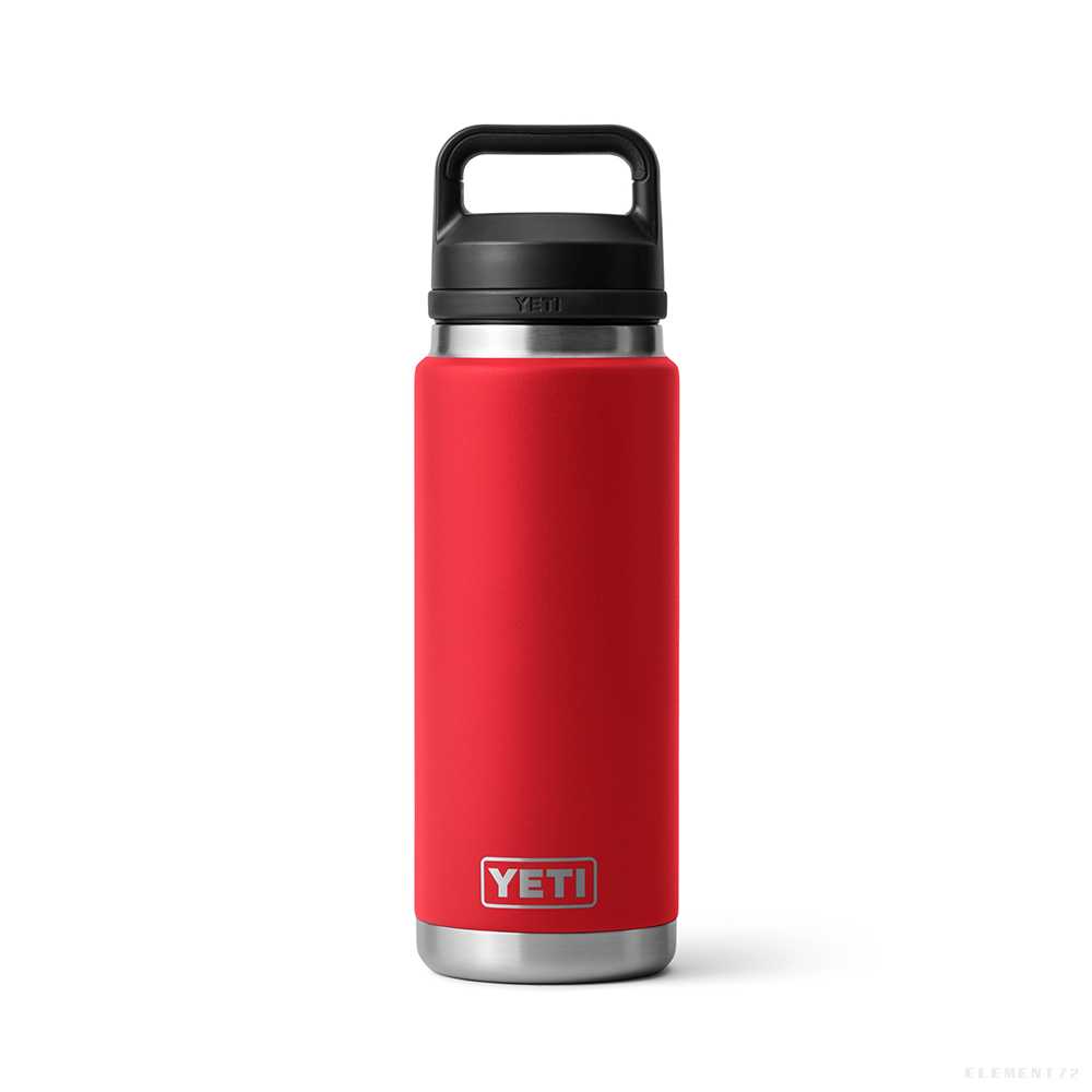 YETI กระบอกน้ำเยติ เก็บความเย็น รุ่น RAMBLER 26 OZ BOTTLE CHUG  RESCUE RED
