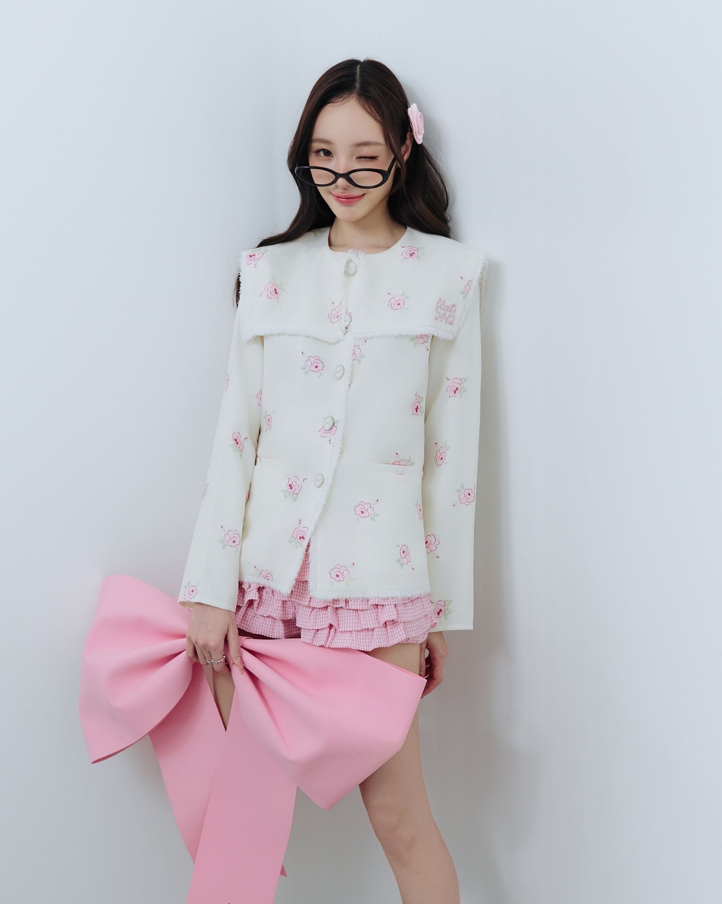 FLAT2112 : TWILIGHT ROSIE BLOUSE  เสื้อคอปก ผ้านุ่มใส่สบาย ชุดไปเที่ยวคาเฟ่ เเมตซ์ง่าย(FF0842)