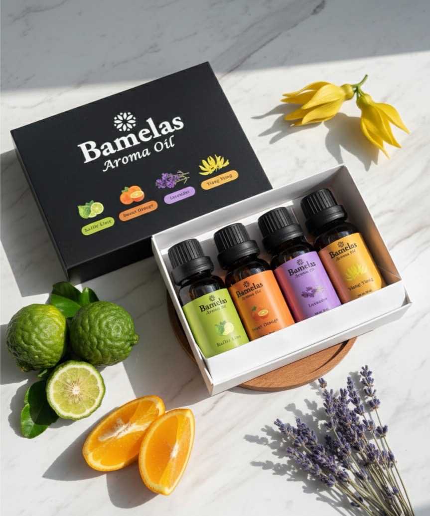 Aroma Oil Pack 4 20ml. 