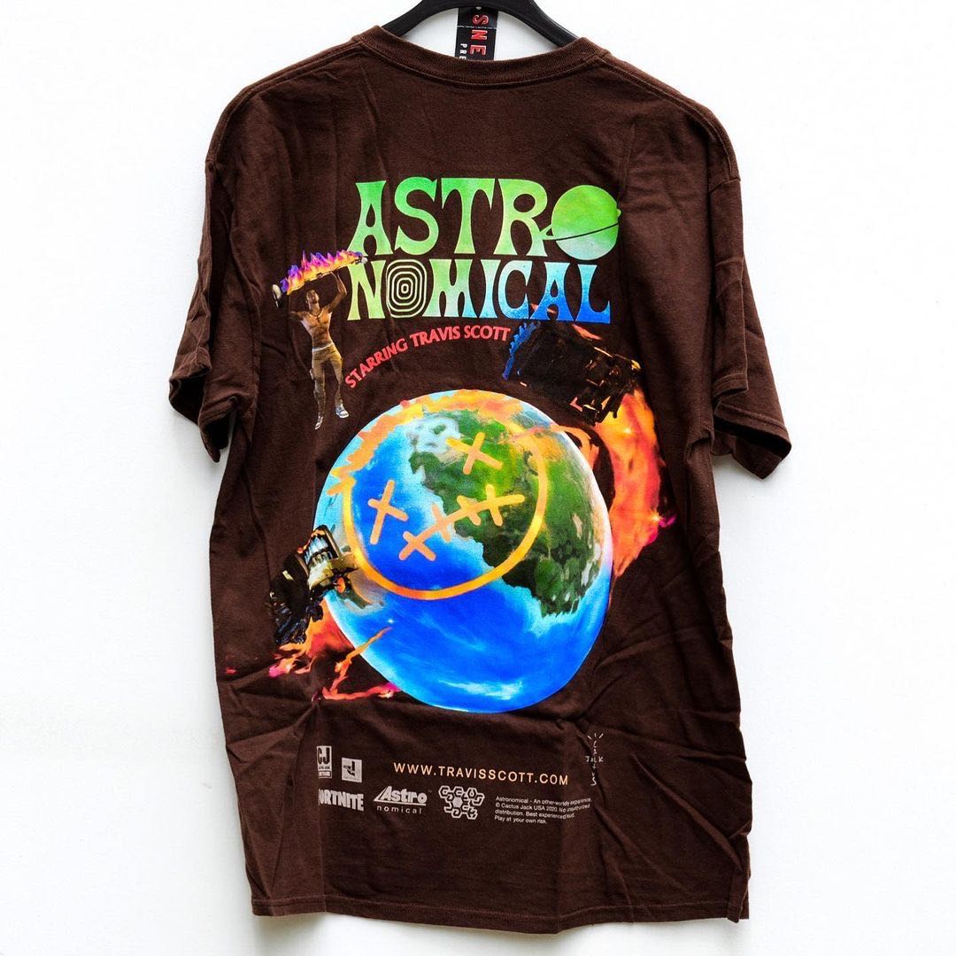 Travis Scott “Sicko Event“ Brown Tee