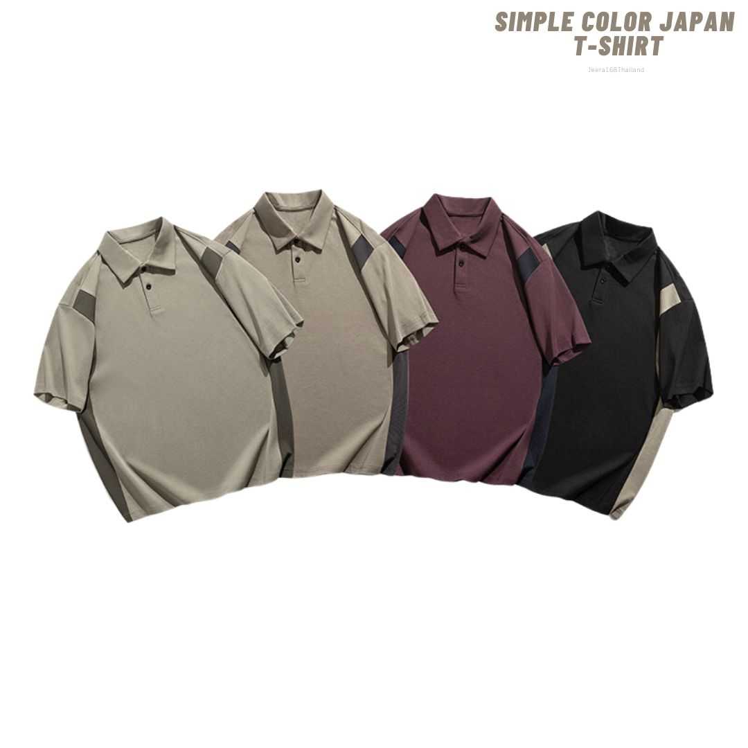 Jeera168 | Simple color Japan T-Shirt (พรีออเดอร์)
