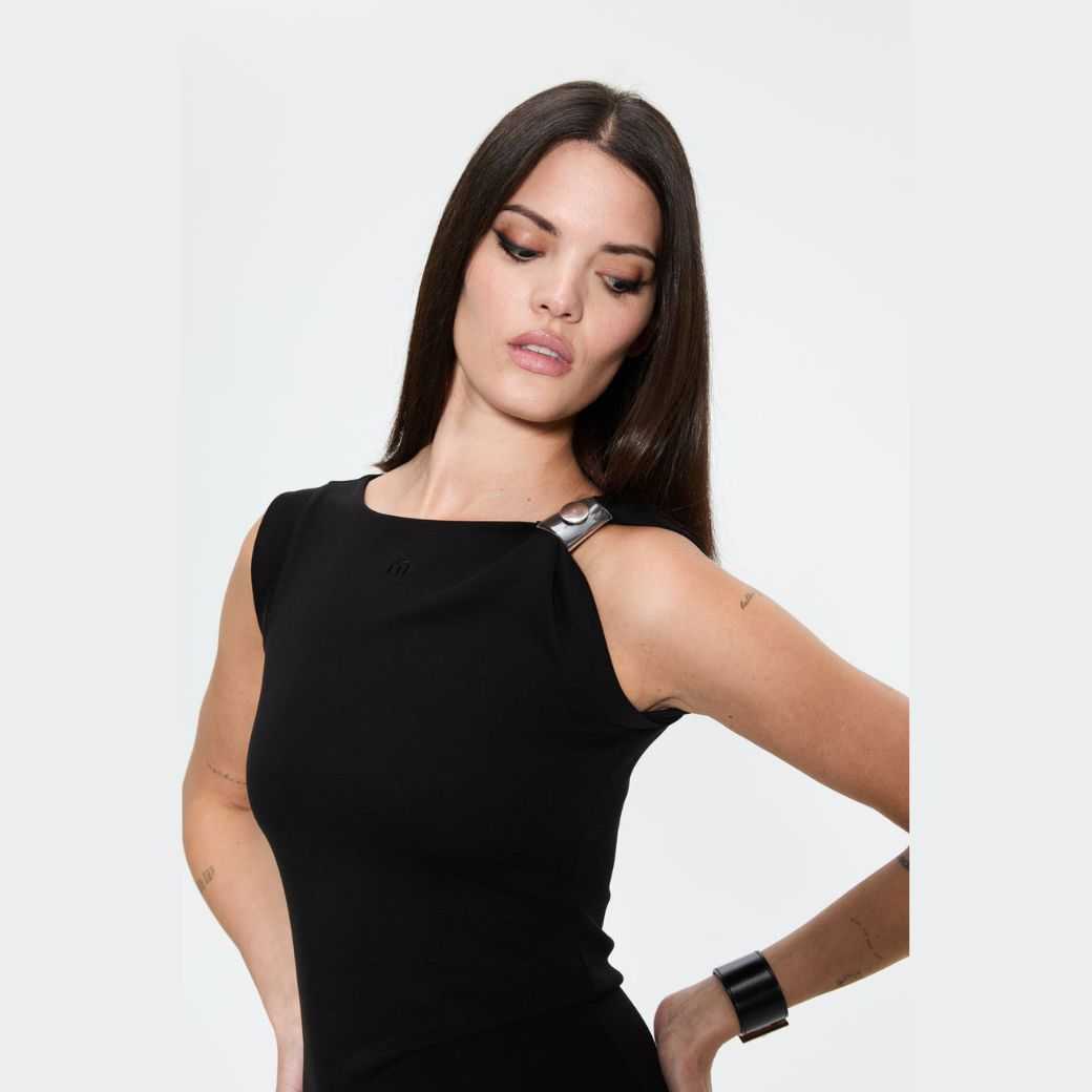 MIAOU LUCIA TOP - BLACK
