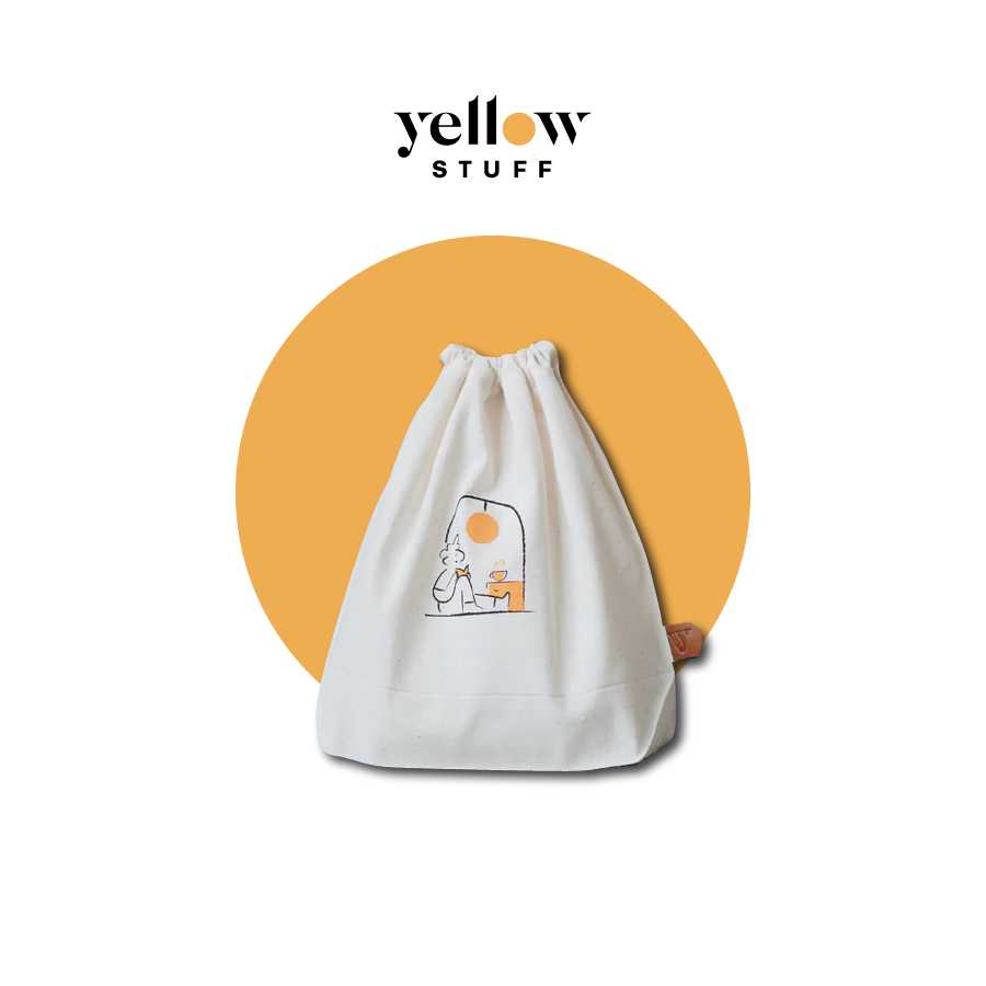 YELLOW STUFF X SHHHH: Pouch