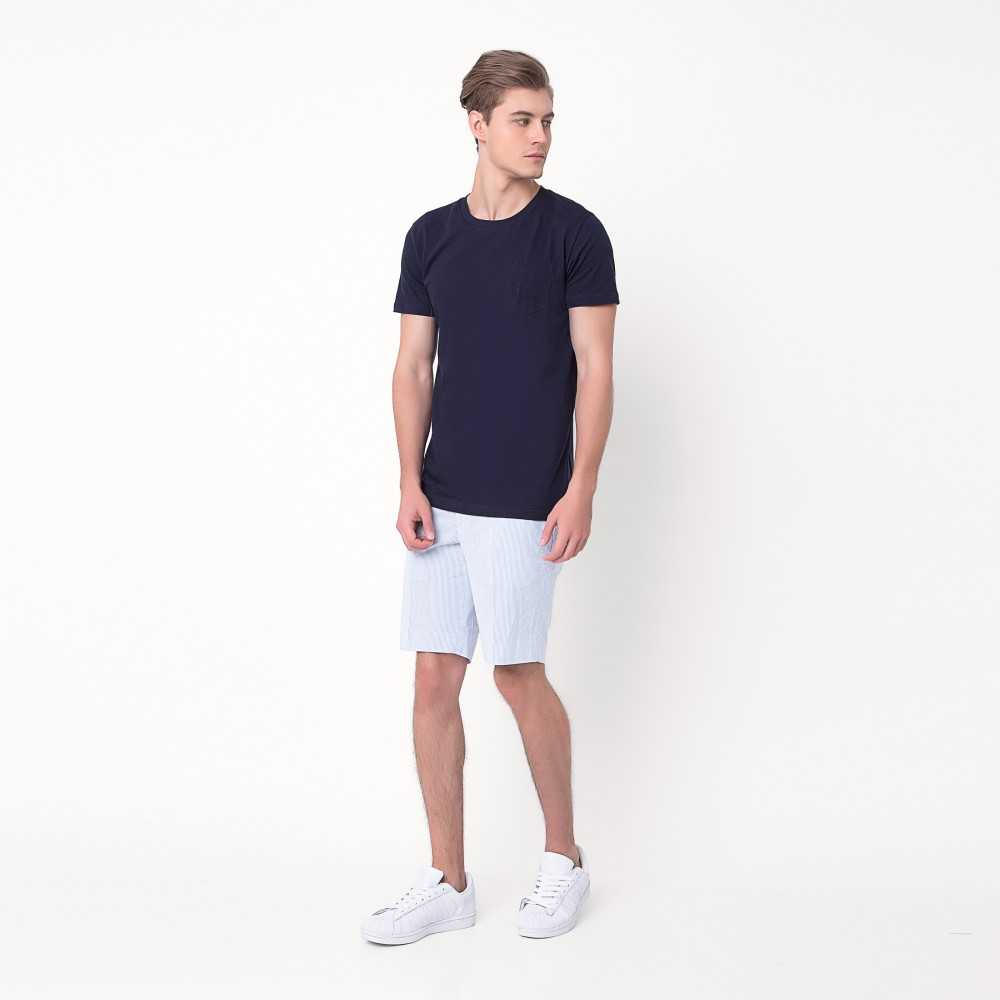 Pocket Tee - Midnight Blue
