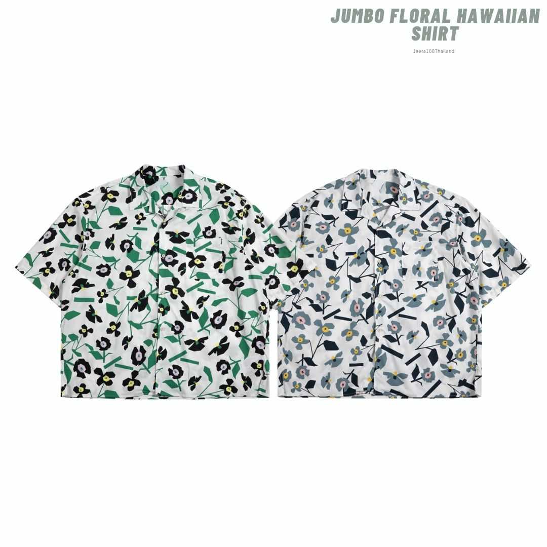 Jeera168 | Jumbo Floral Hawaiian Shirt (พรีออเดอร์)
