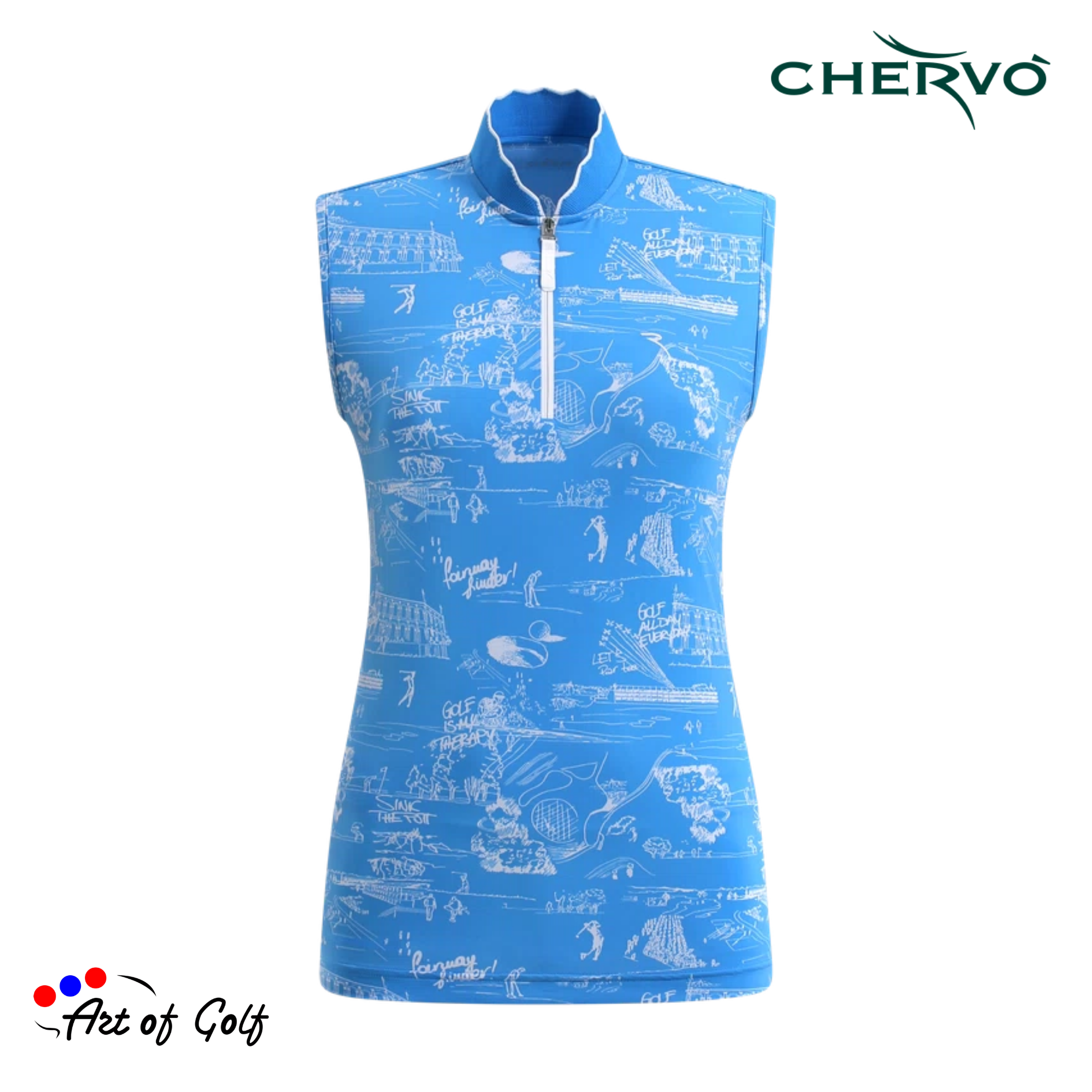 Chervò  Attractive Polo 173E - Lady (Light Blue)