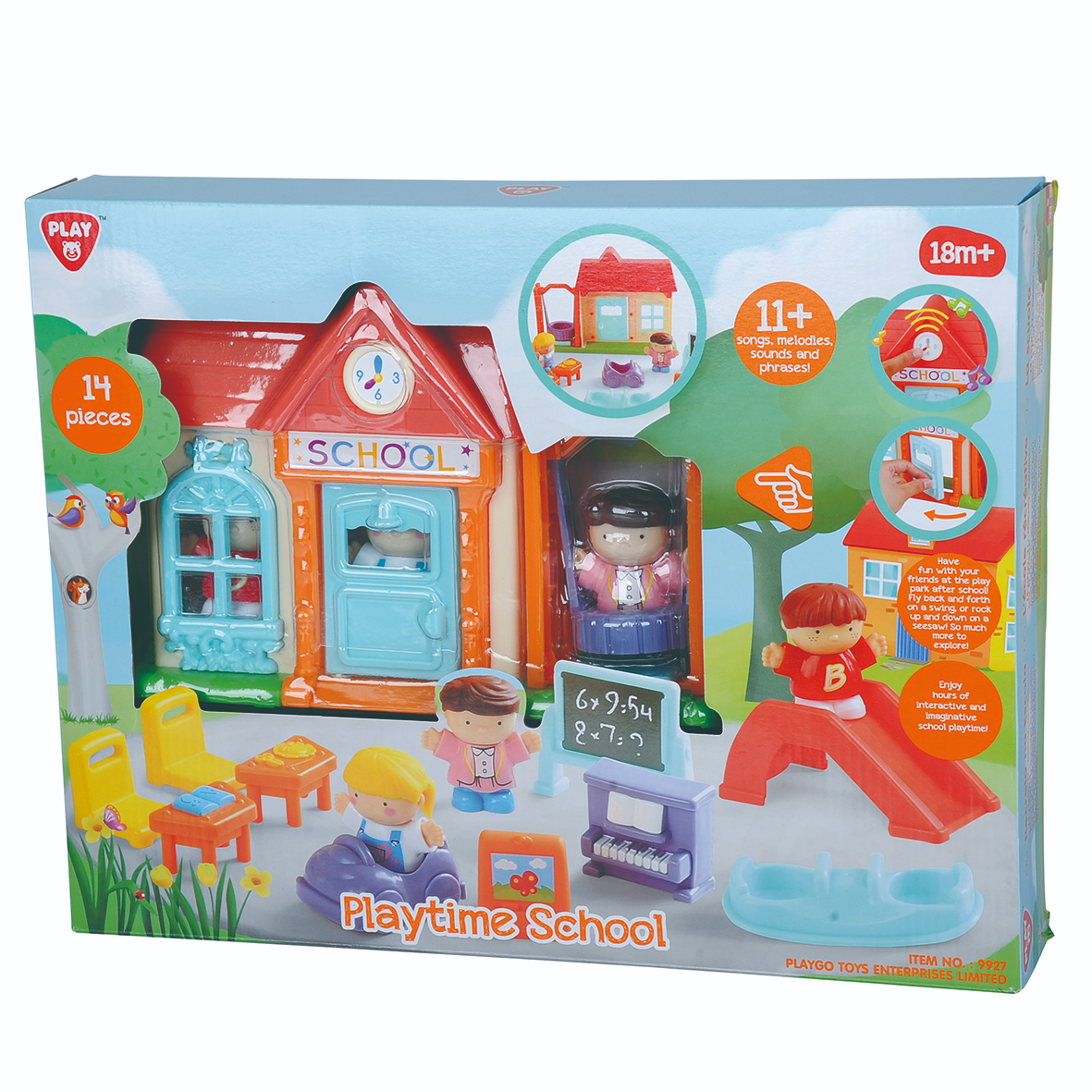 Playgo ของเล่นเสริมพัฒนาการ สวนสนุกโรงเรียน (PG-9927)