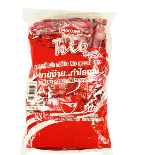มอคโคน่าทรีโอริช&สมูท (60ซอง)