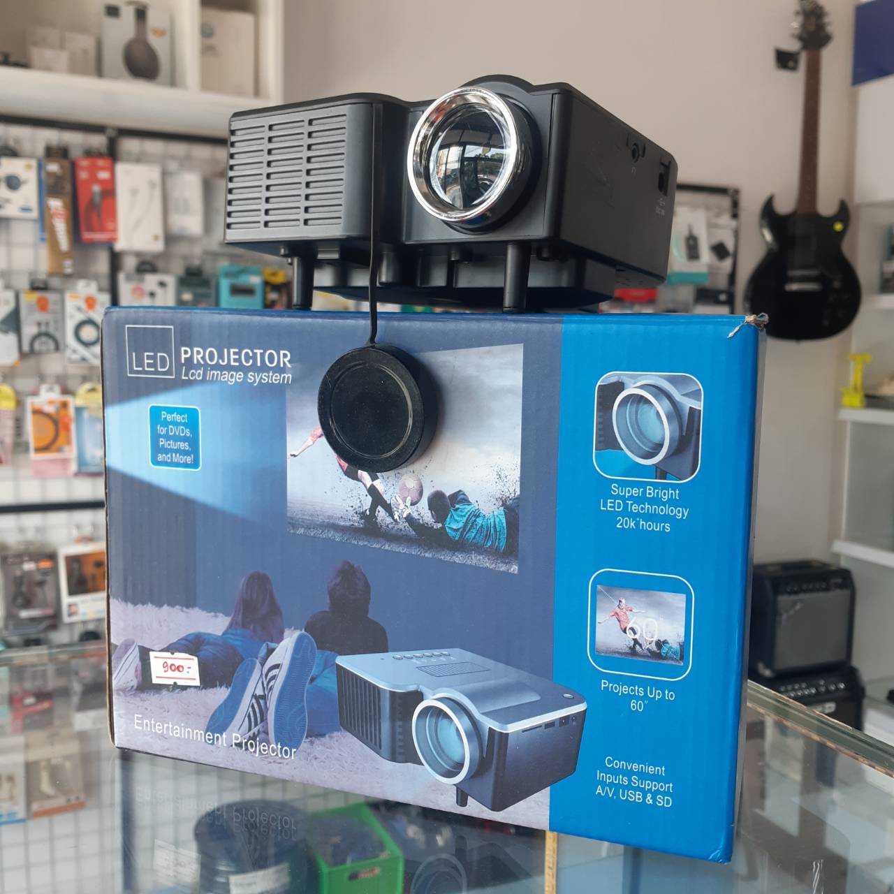 LED Projector จิ้ว รุ่น UC28 เล็กแต่แจ่ม..ครบทุกฟังก์ชั่นอุปกรณ์ต่อพ่วง ล้างสต๊อก!!..จร้า