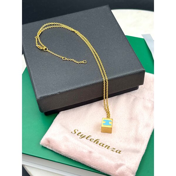 สร้อยคอ cl ตุ้มสี
