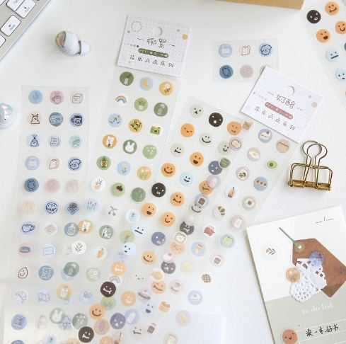 🌟Sticker Code E. 🌟 สติกเกอร์ Die Cut รหัสE. สติกเกอร์รหัสE.♥
