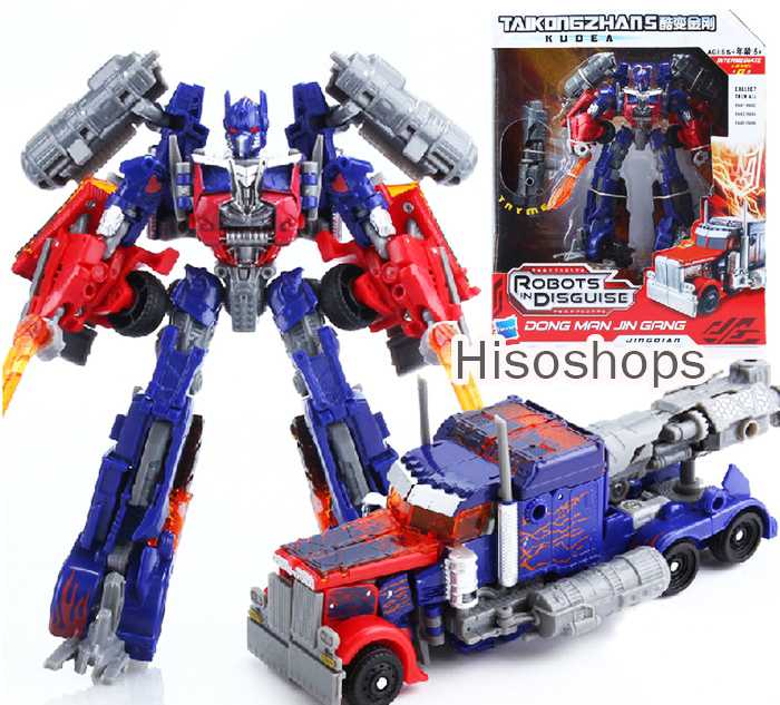 Optimas Plam Tranformer หุ่นยนต์แปลงร่างเป็นรถ ทรานฟอเมอร์ ออฟติมัส พรามส์ แปลงร่างเล่นมือ