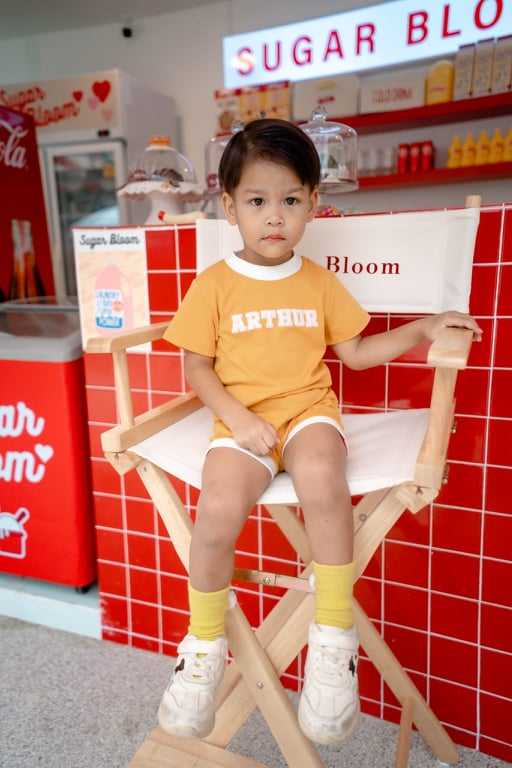 Popsicle Set Vol.2 เสื้อกางเกงมินิมอล พิมพ์ชื่อฟรี