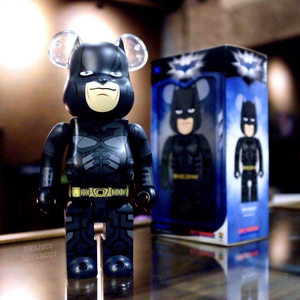BE@RBRICK 400% BATMAN - The Dark Knight Ver. [Displayed]
