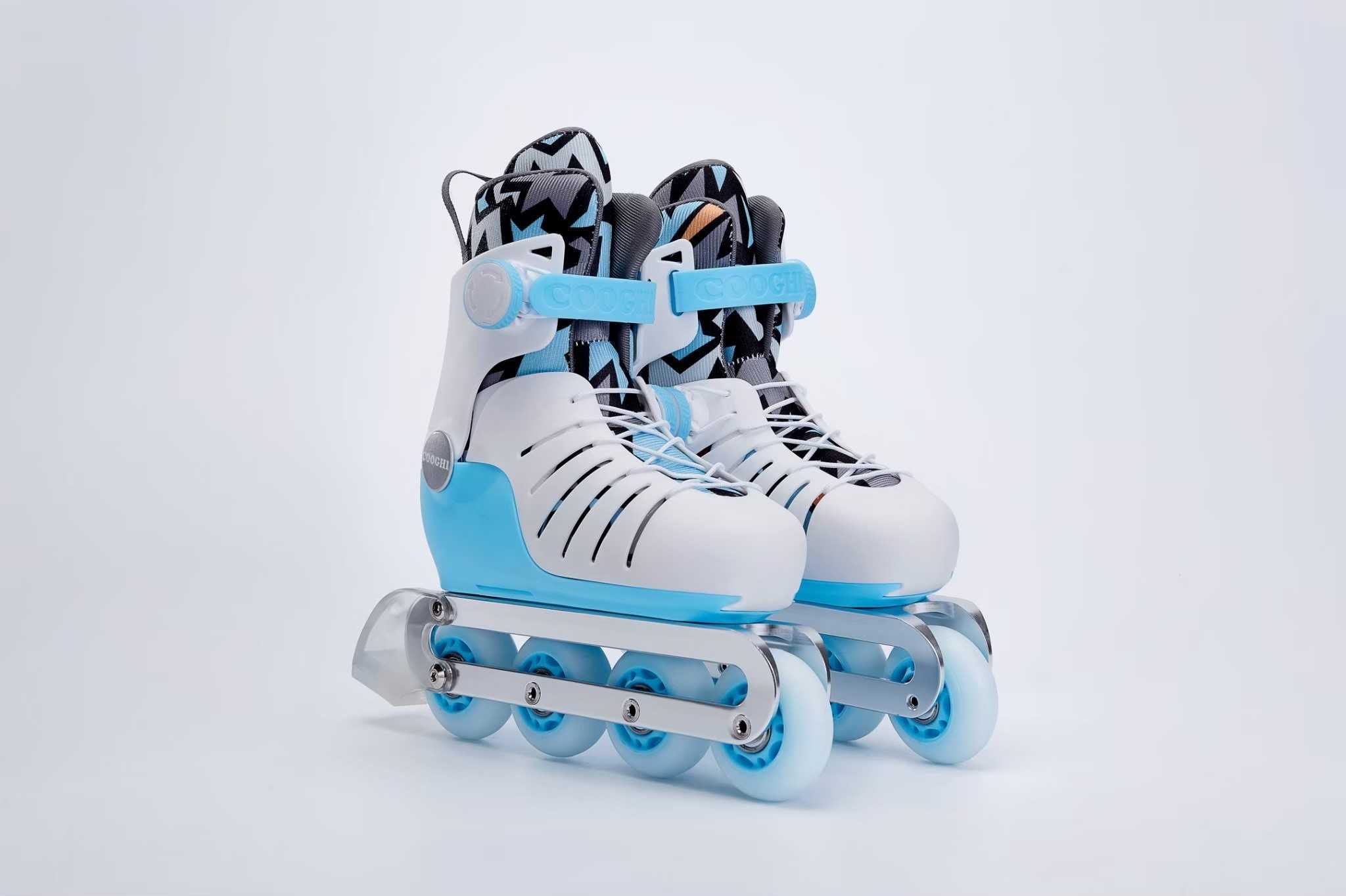 พรีออเดอร์ Roller Skate (Cooghi) ดีไซน์เก๋ ล้อลื่น มาตรฐานส่งออกยุโรป- สี-Blue