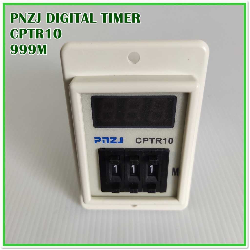 TYPE: ASY-3D(CPTR10) ดิจิตอลไทม์เมอร์ ANLY DIGITAL TIMER แถมฟรีซ็อกเก็ตPF-083A-E
