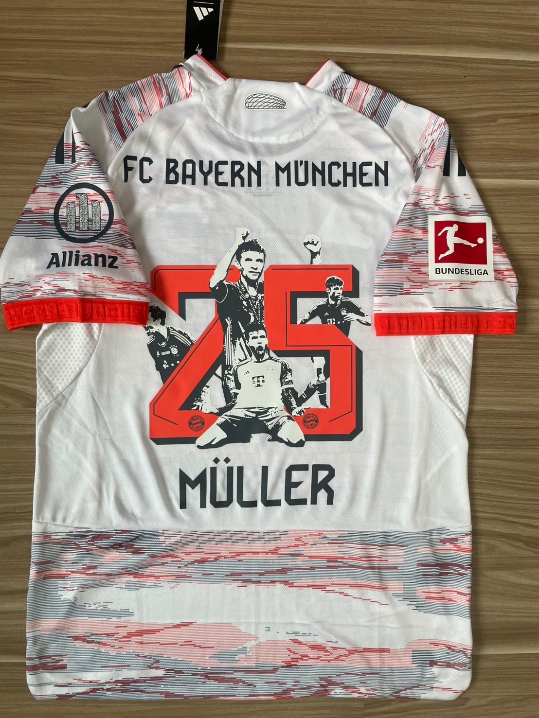 มาใหม่ บาเยิน พร้อมชื่อ MULLER # 25 + อามลีค PLAYER 2026