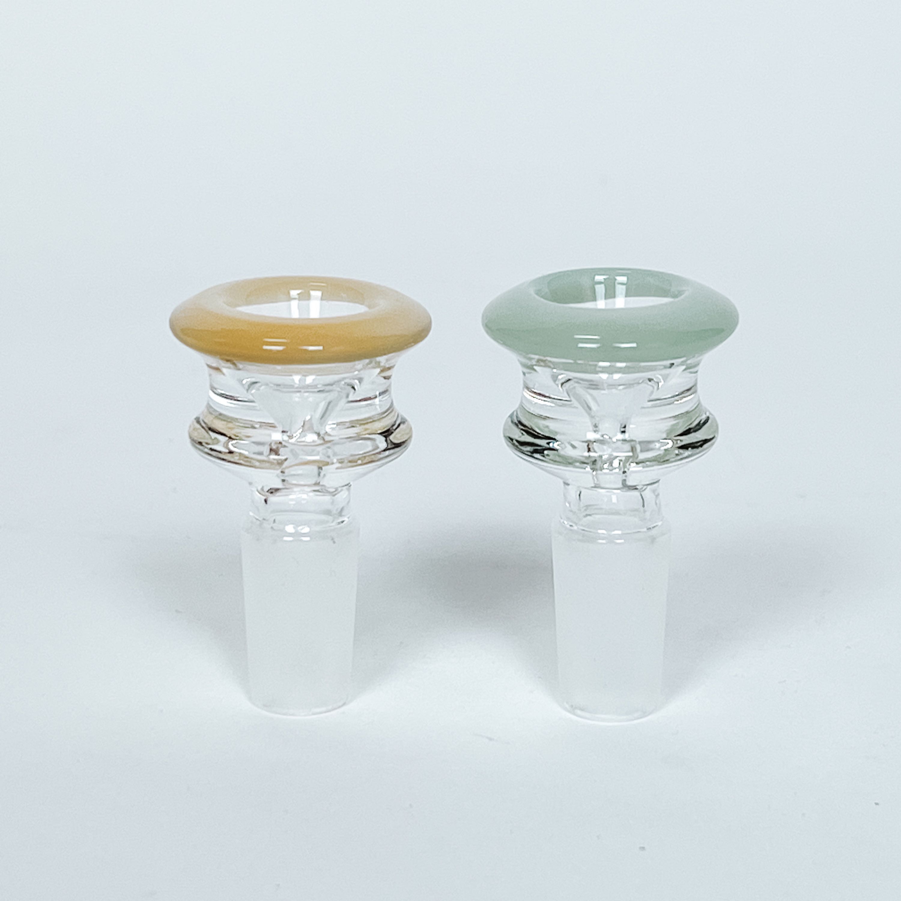 (14 mm) Concave Colored Glass Bowl