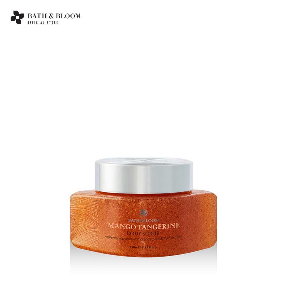 BATH & BLOOM Mango Tangerine Body Scrub เจลสครับ ขัดผิวกาย กลิ่นมะม่วง ส้ม